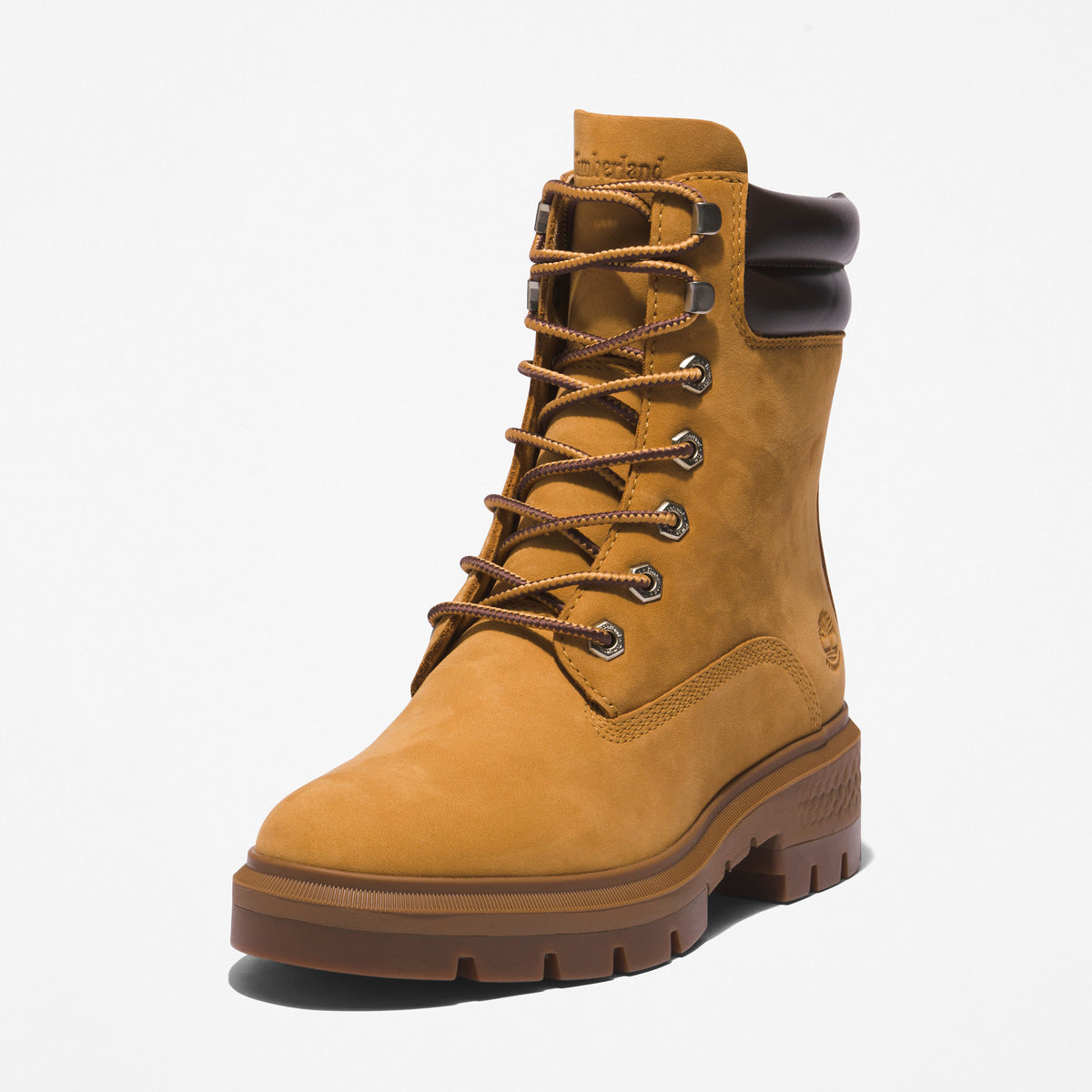 TIMBERLAND Women's Cortina Valley 6-Inch Waterproof Boot Wheat Nubuck - Image 5