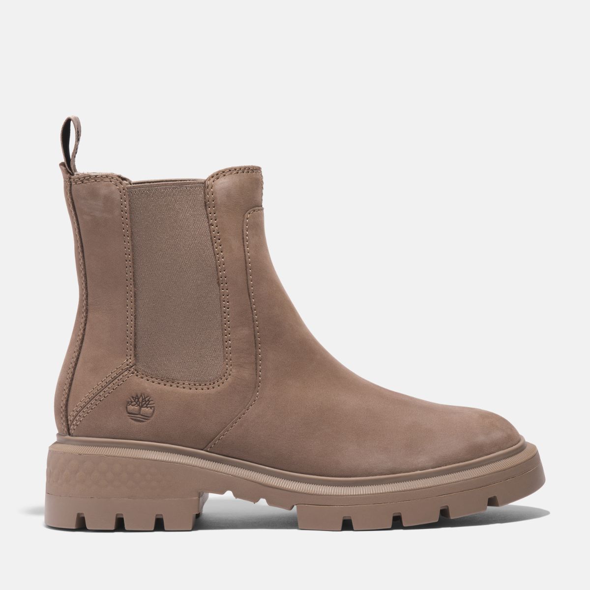 TIMBERLAND Women's Cortina Valley Chelsea Taupe Nubuck - Image 1