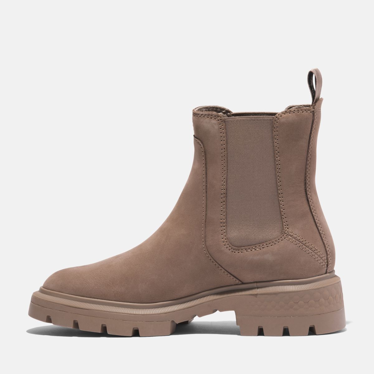 TIMBERLAND Women's Cortina Valley Chelsea Taupe Nubuck - Image 6