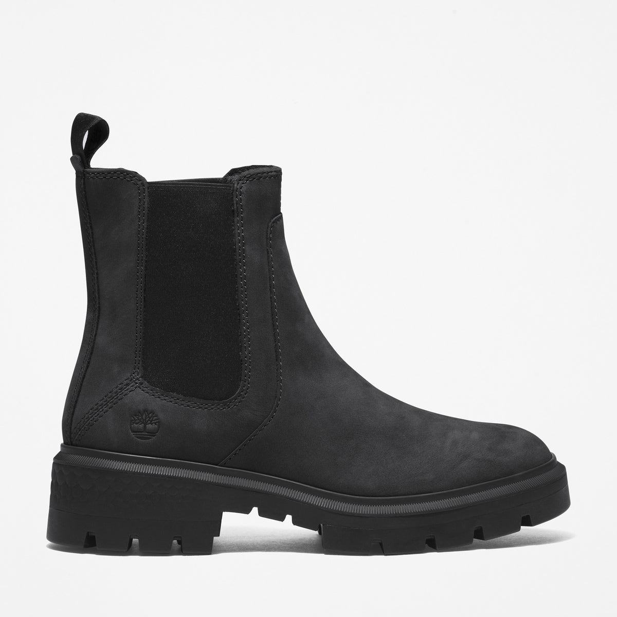 TIMBERLAND Women's Cortina Valley Chelsea Black Full Grain - Image 1