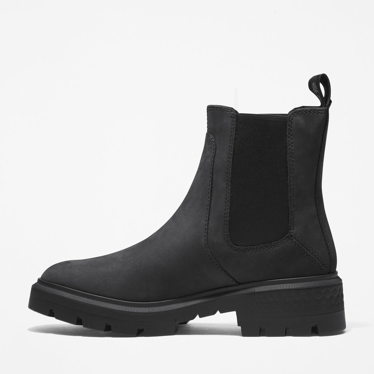 TIMBERLAND Women's Cortina Valley Chelsea Black Full Grain - Image 2