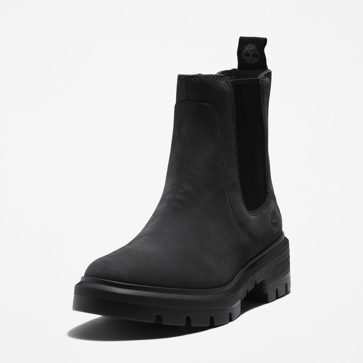TIMBERLAND Women's Cortina Valley Chelsea Black Full Grain - Image 6