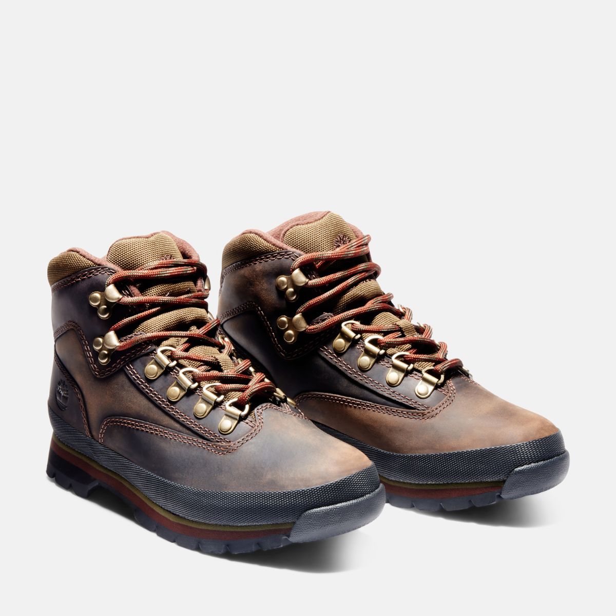 TIMBERLAND Women's Euro Hiker Mid Md Brown Full Grain - Image 3