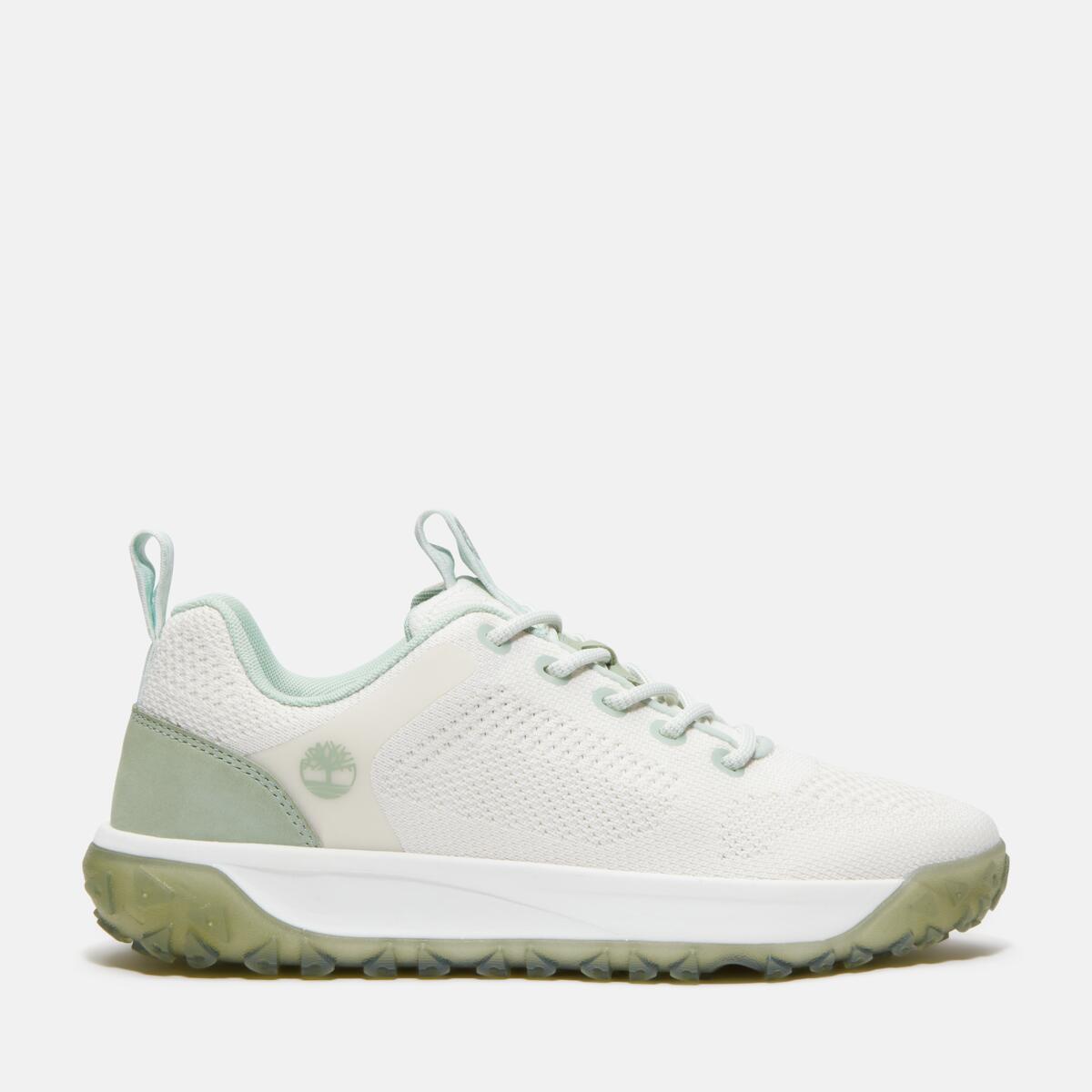 TIMBERLAND Women's Greenstride Motion 6 Low White Knit - Image 1