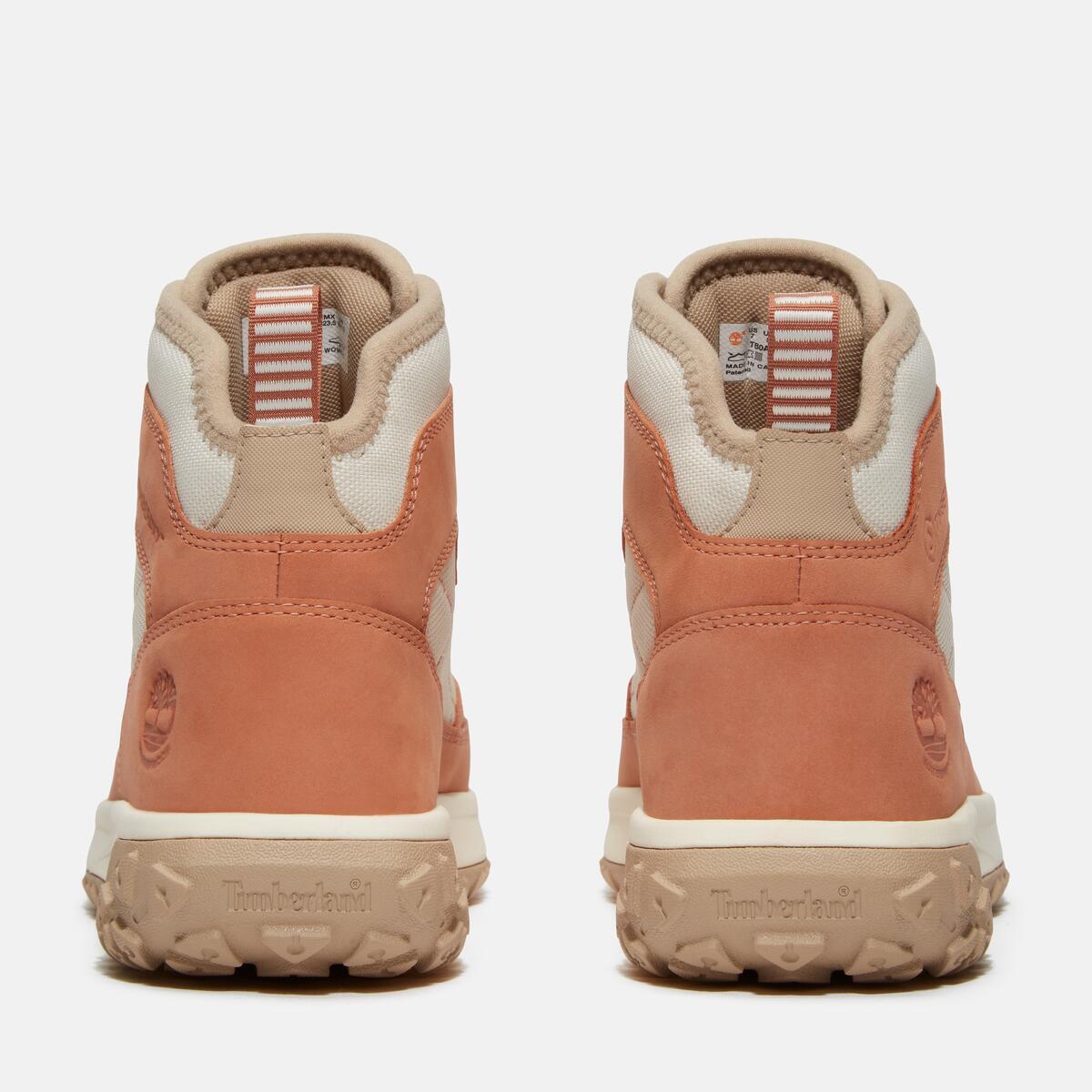 TIMBERLAND Women's Greenstride Motion 6 Waterproof Boot Light Red Nubuck - Image 5
