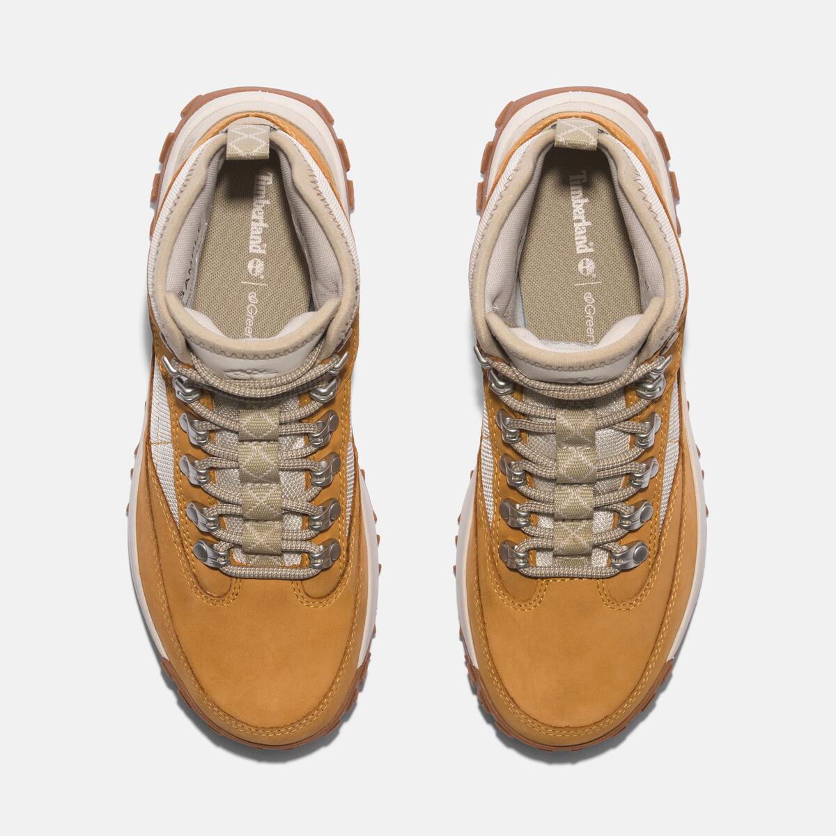 TIMBERLAND Women's Greenstride Motion 6 Waterproof Mid Wheat Nubuck - Image 5