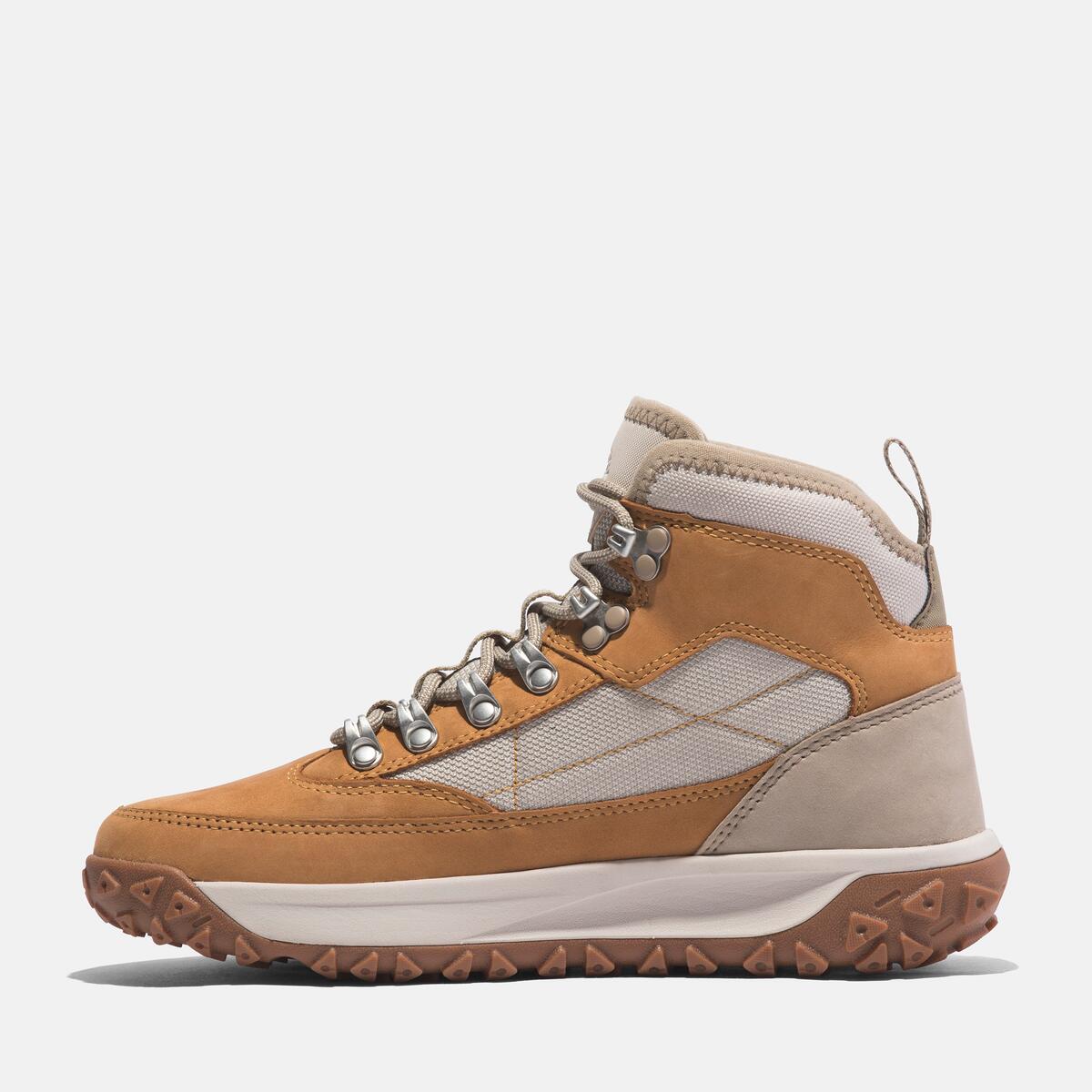 TIMBERLAND Women's Greenstride Motion 6 Waterproof Mid Wheat Nubuck - Image 8