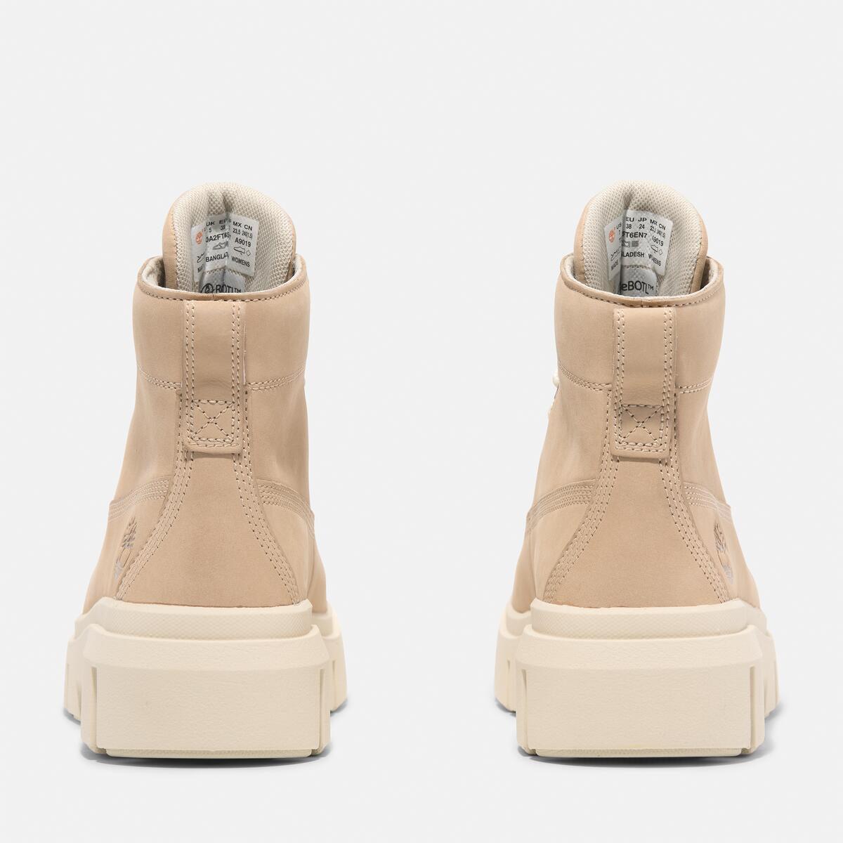 TIMBERLAND Women's Greyfield Boot Light Beige Nubuck - Image 6