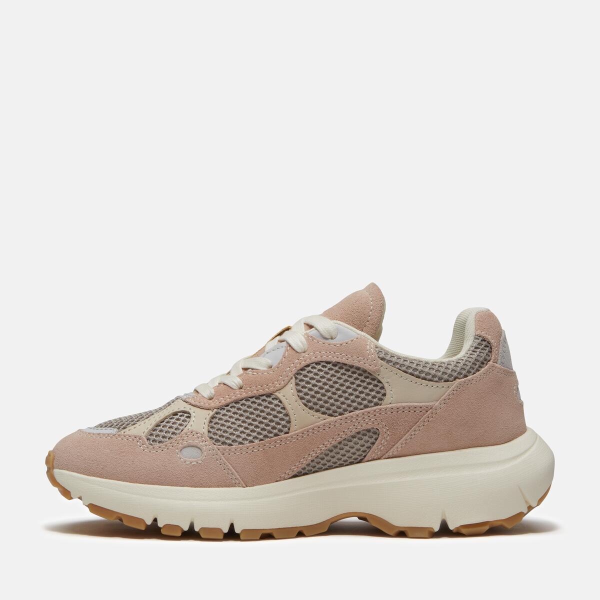 TIMBERLAND Women's Hazel Lane Low Light Taupe Mesh with Light Pink - Image 6