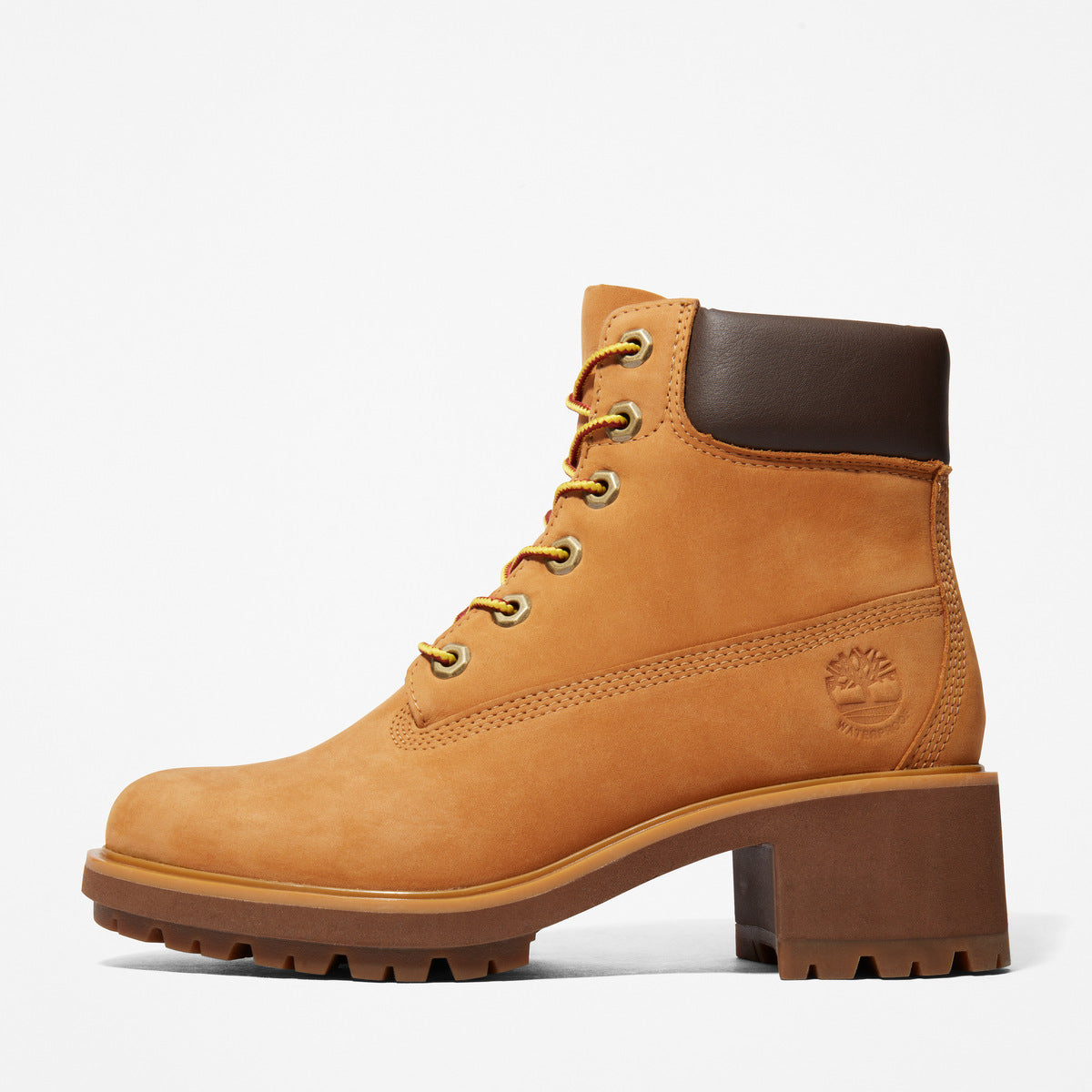 TIMBERLAND Women's Kinsley 6-Inch Waterproof Boot Wheat Nubuck - Image 3