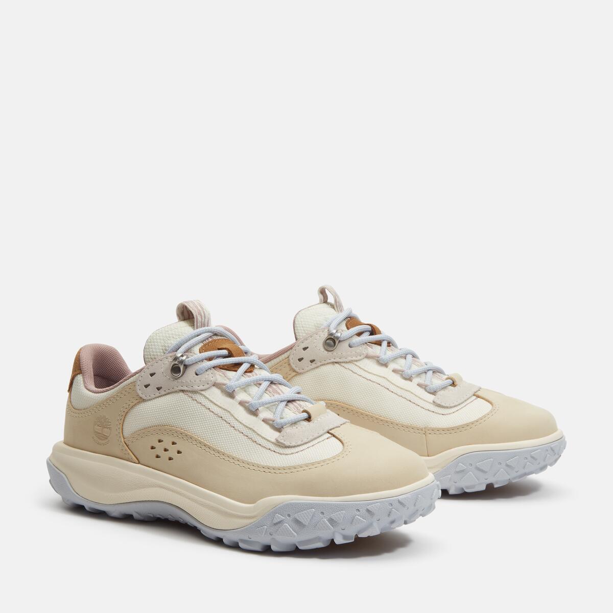 TIMBERLAND Women's Motion 7 Waterproof Low Light Beige Nubuck - Image 2