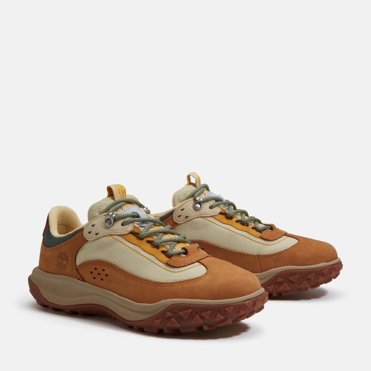TIMBERLAND Women's Motion 7 Waterproof Low Wheat Nubuck - Image 2