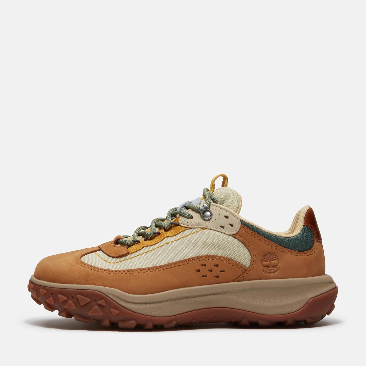 TIMBERLAND Women's Motion 7 Waterproof Low Wheat Nubuck - Image 8