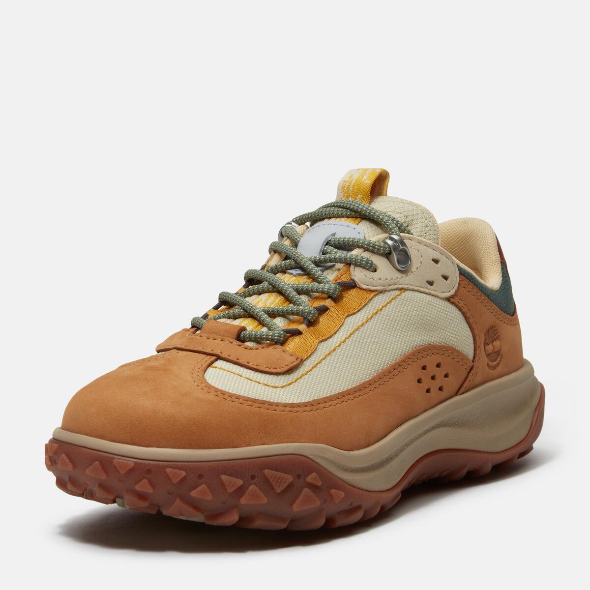 TIMBERLAND Women's Motion 7 Waterproof Low Wheat Nubuck - Image 9