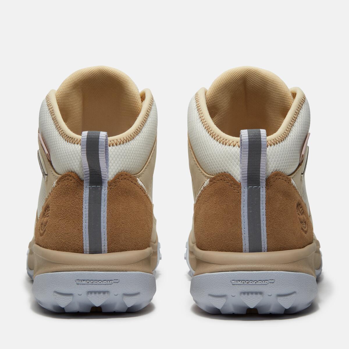 TIMBERLAND Women's Motion 7 Waterproof Mid Light Beige Nubuck - Image 6