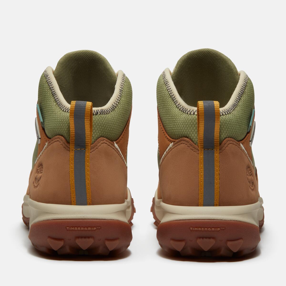 TIMBERLAND Women's Motion 7 Waterproof Mid Wheat Nubuck - Image 6