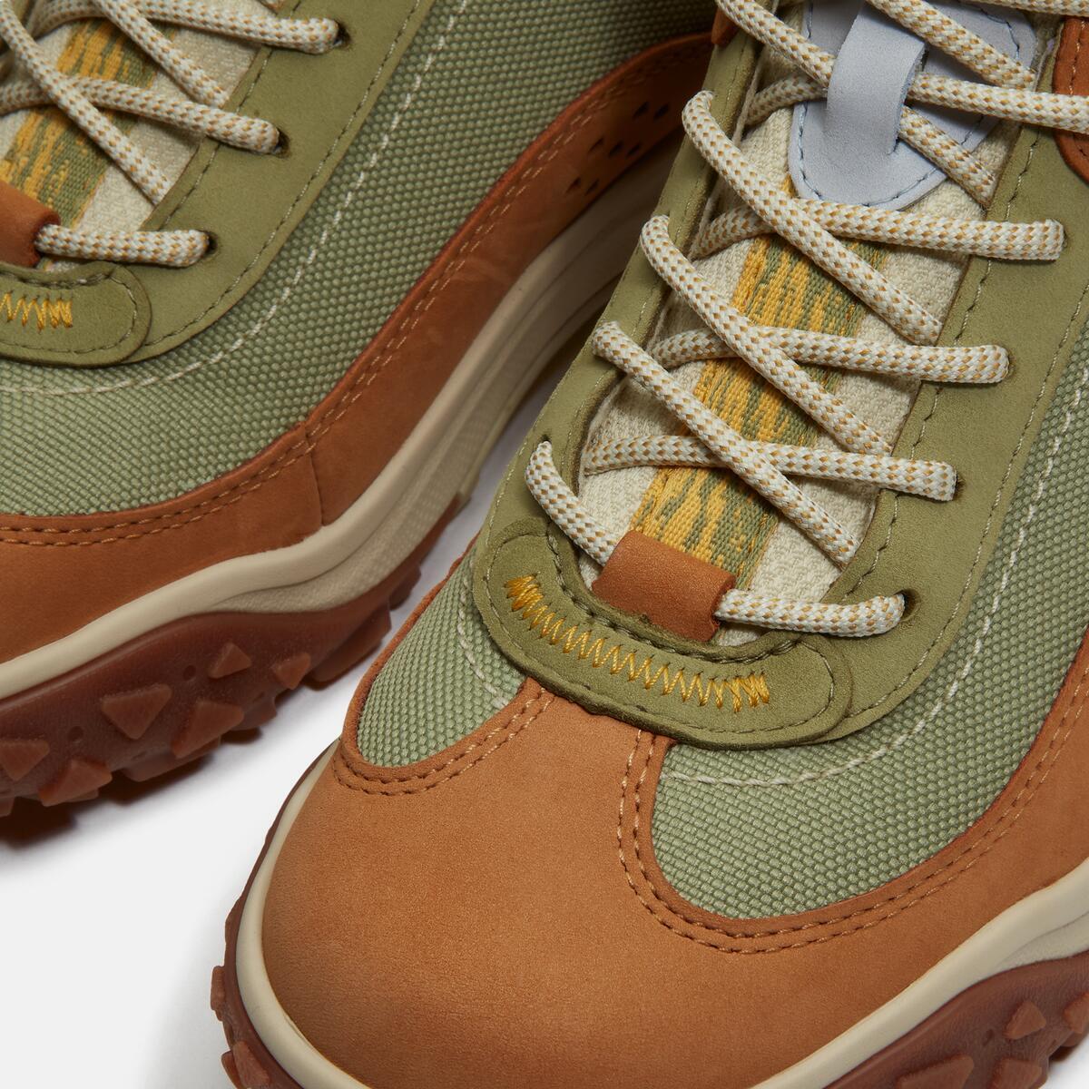 TIMBERLAND Women's Motion 7 Waterproof Mid Wheat Nubuck - Image 9