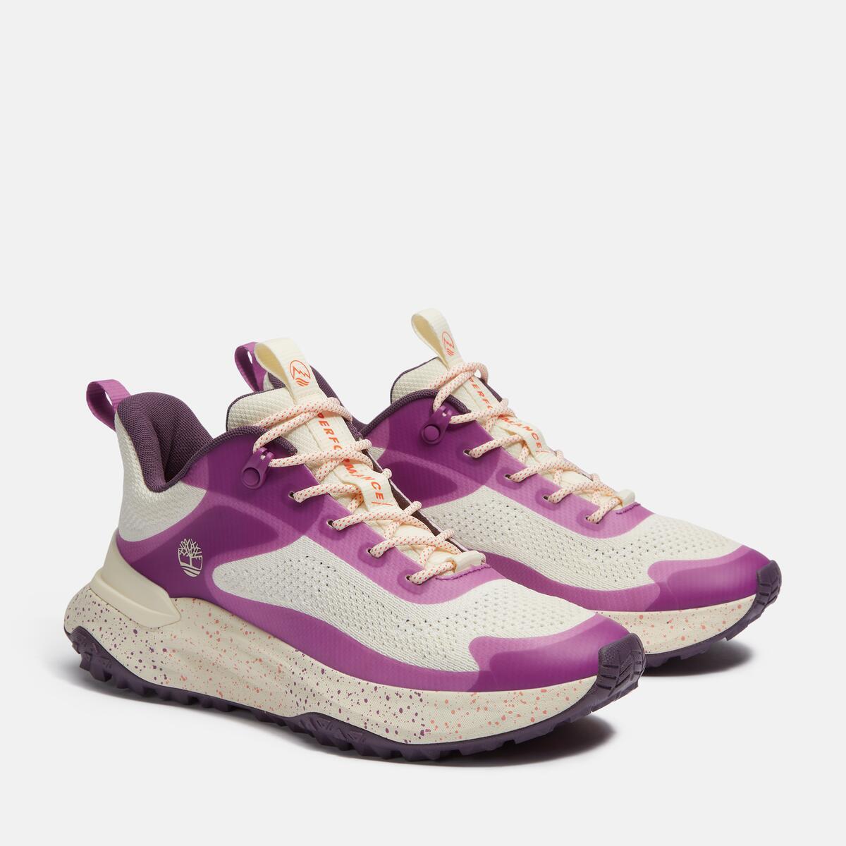 TIMBERLAND Women's Motion Access Low Natural W Bright Purple Kn - Image 2