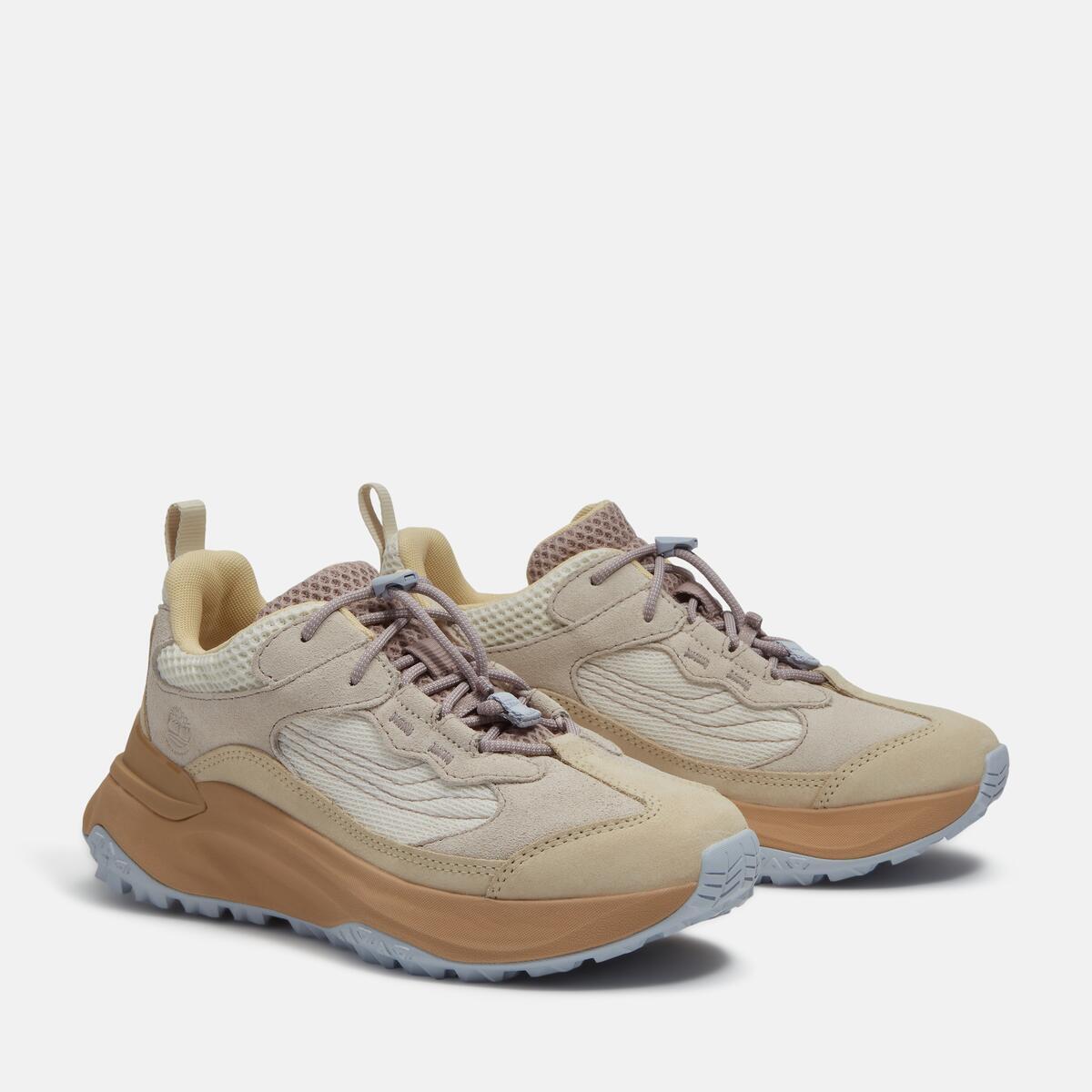TIMBERLAND Women's Motion Access Waterproof Low Beige Suede - Image 3