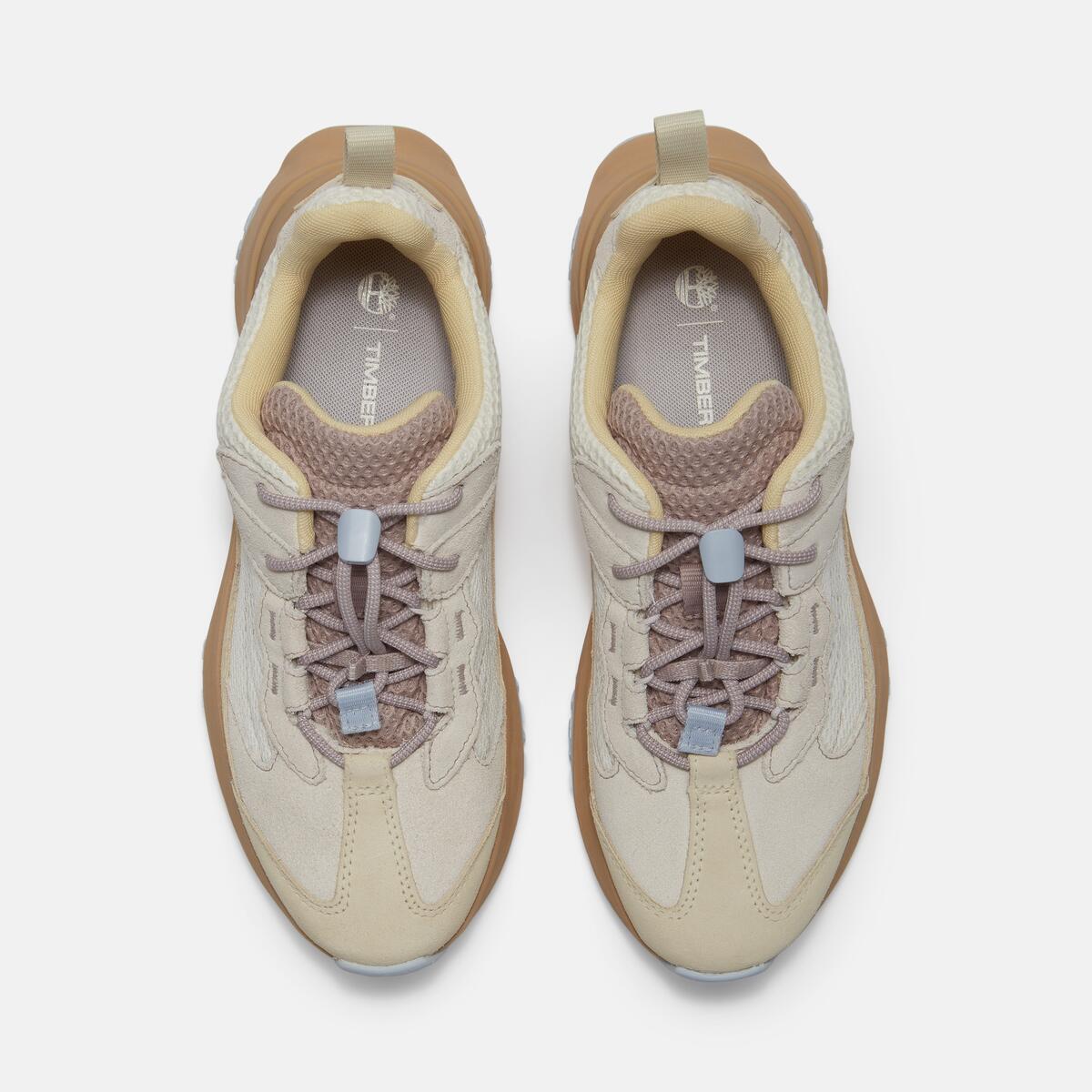 TIMBERLAND Women's Motion Access Waterproof Low Beige Suede - Image 4