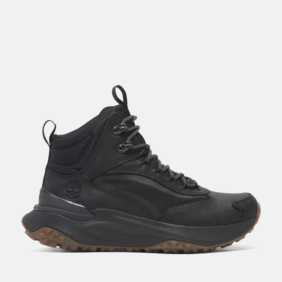 TIMBERLAND Women's Motion Access Waterproof Mid Black Leather - Image 1