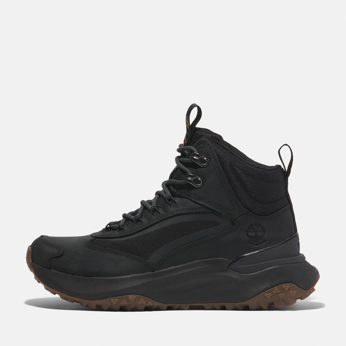 TIMBERLAND Women's Motion Access Waterproof Mid Black Leather - Image 8