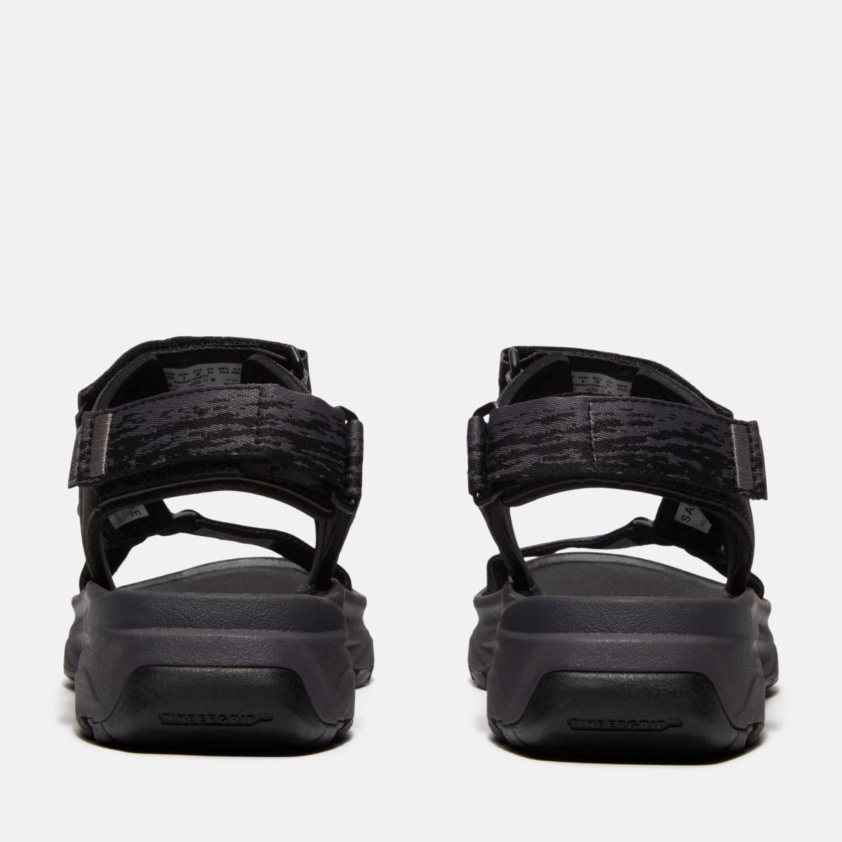 TIMBERLAND Women's Motion Dune Sandal Black Webbing - Image 5