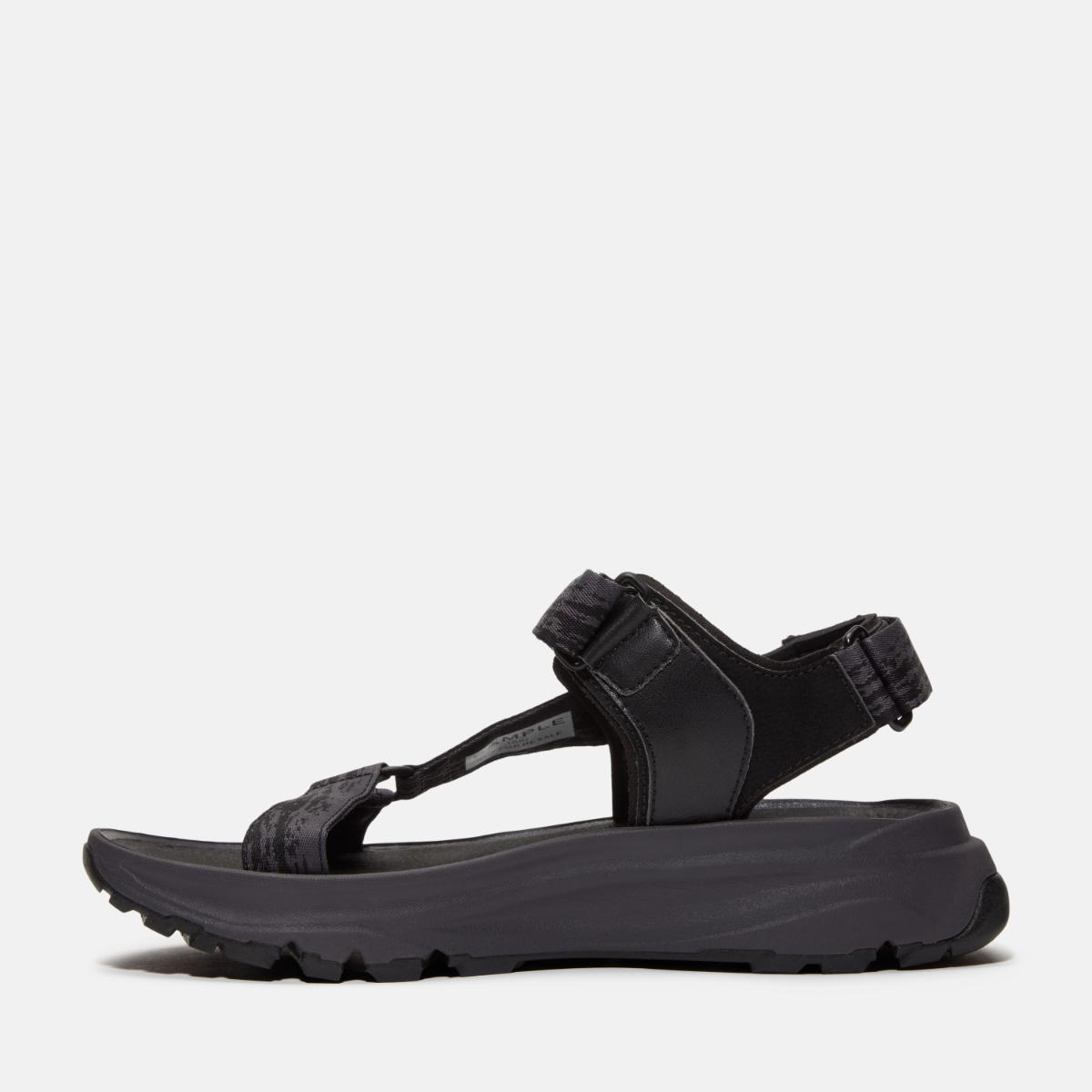 TIMBERLAND Women's Motion Dune Sandal Black Webbing - Image 6