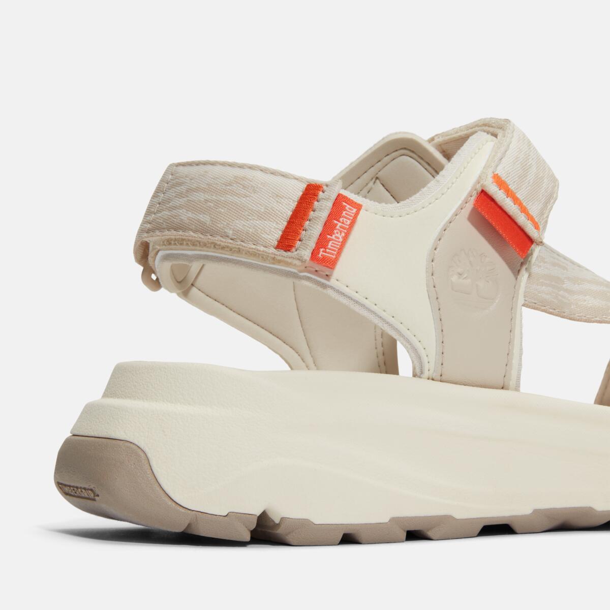 TIMBERLAND Women's Motion Dune Sandal White Webbing - Image 7