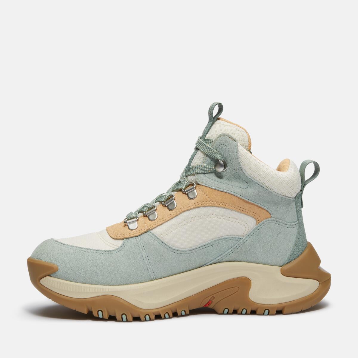TIMBERLAND Women's Motion Maddsen Waterproof Mid Light Green Suede - Image 6