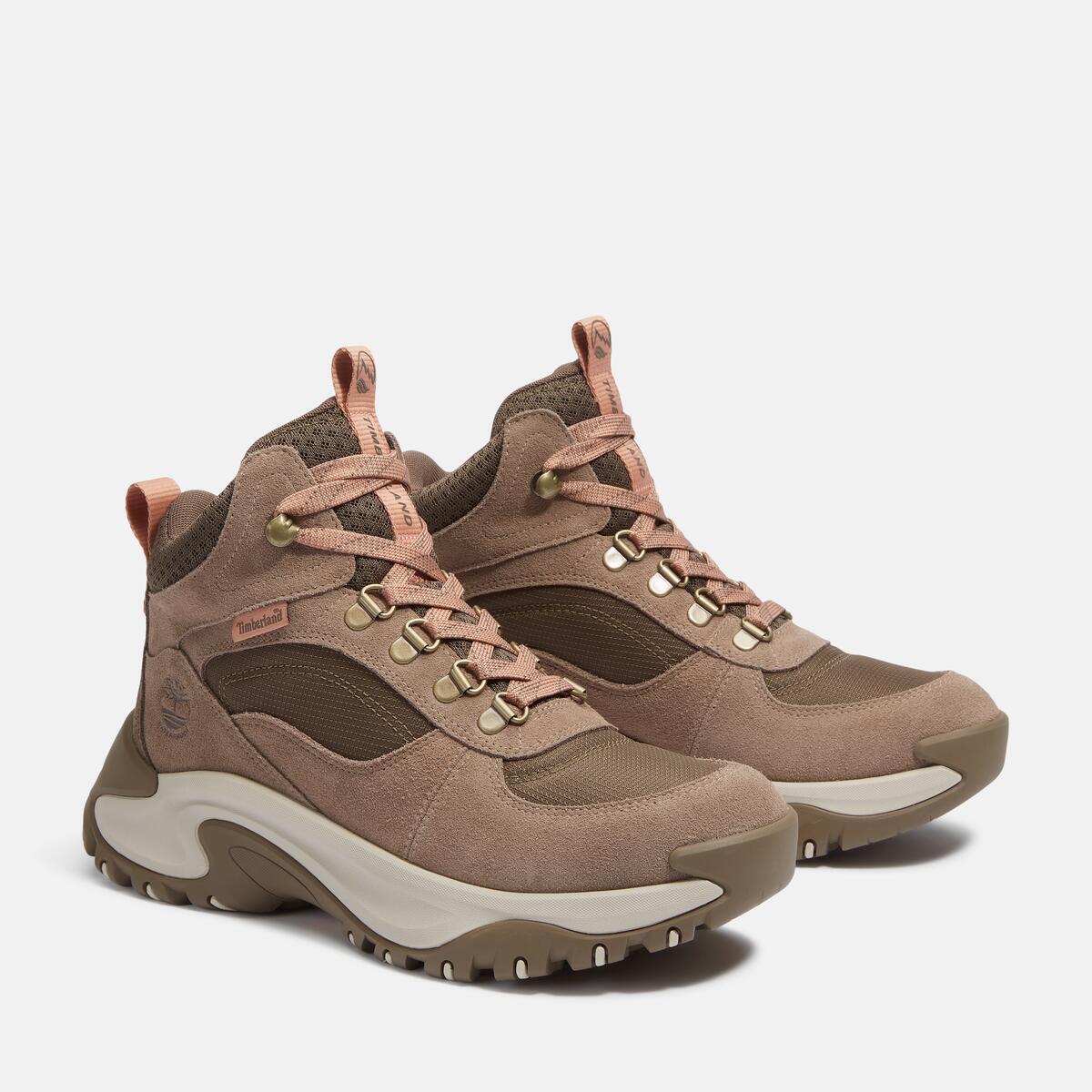 Buy Women's Motion Maddsen Waterproof Mid in Taupe Suede Online