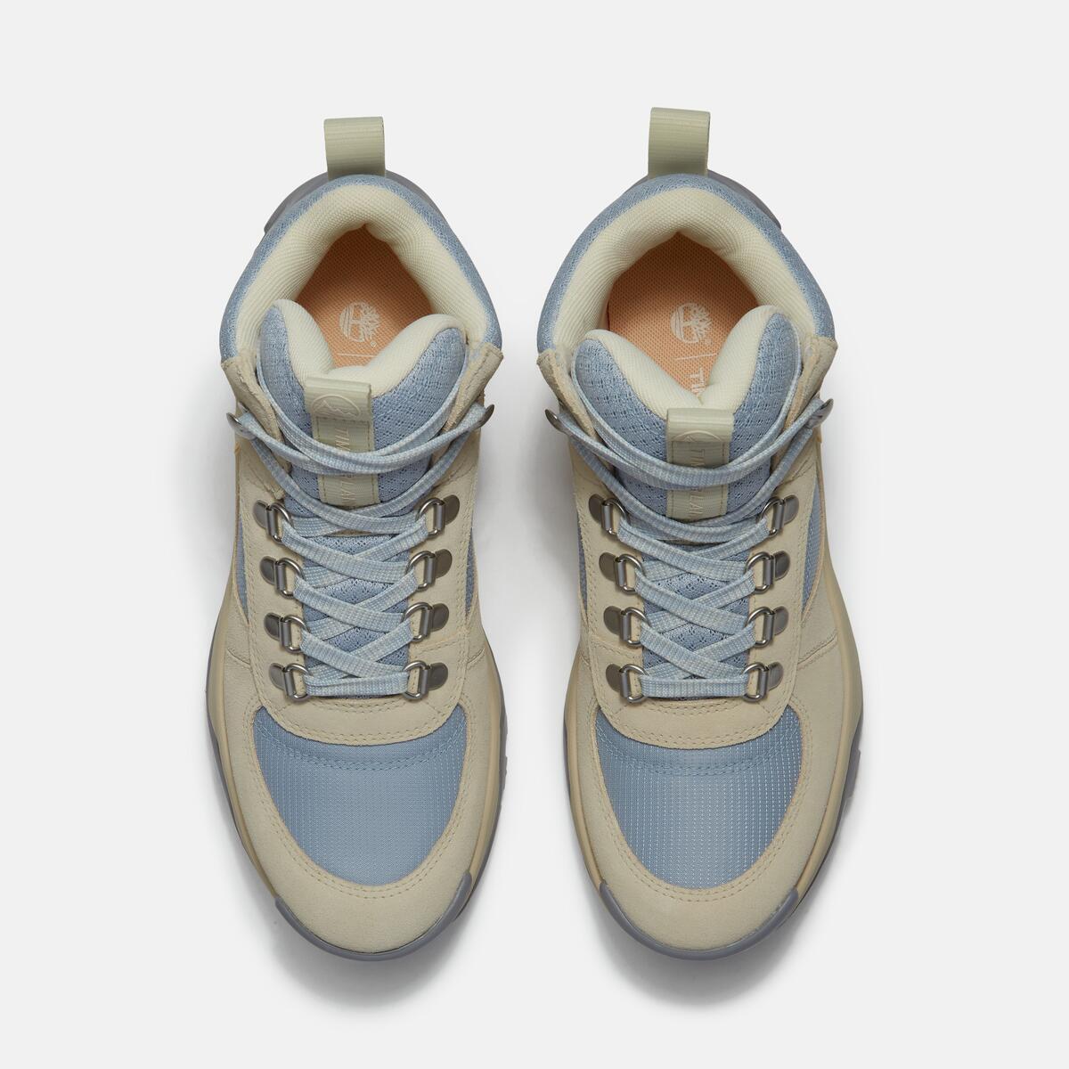 TIMBERLAND Women's Mt. Maddsen Peak Waterproof Mid Light Beige Suede - Image 3