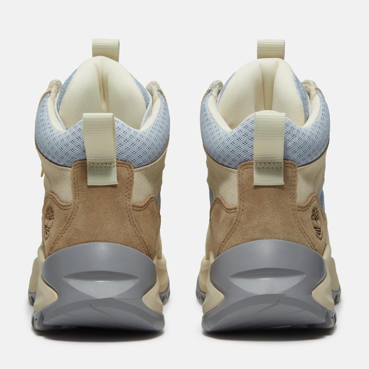 TIMBERLAND Women's Mt. Maddsen Peak Waterproof Mid Light Beige Suede - Image 5