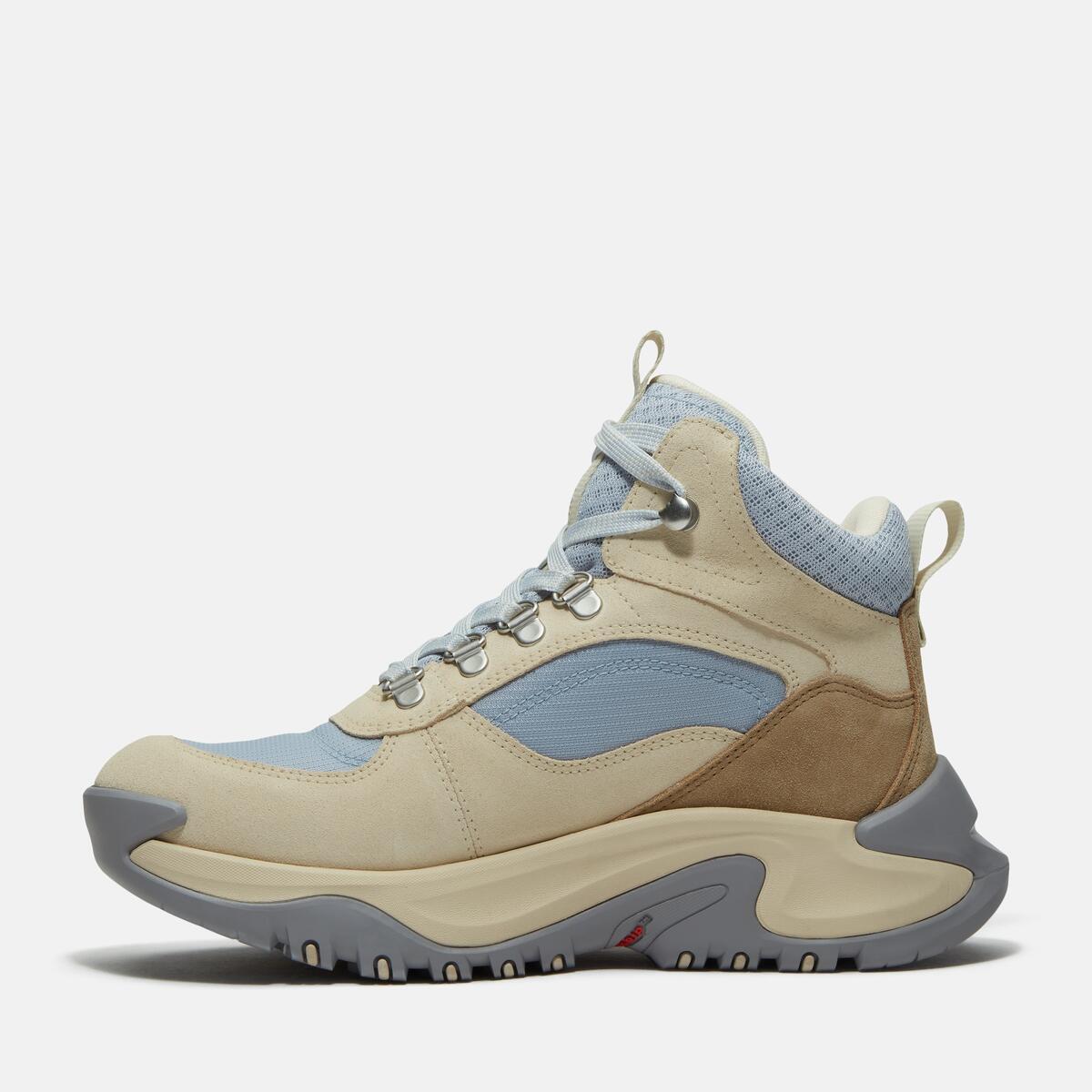 TIMBERLAND Women's Mt. Maddsen Peak Waterproof Mid Light Beige Suede - Image 6