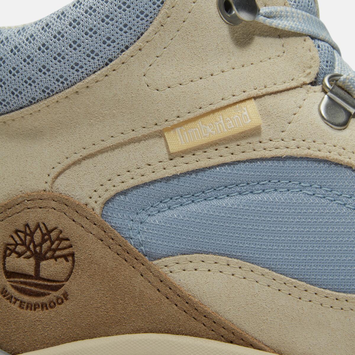 TIMBERLAND Women's Mt. Maddsen Peak Waterproof Mid Light Beige Suede - Image 7