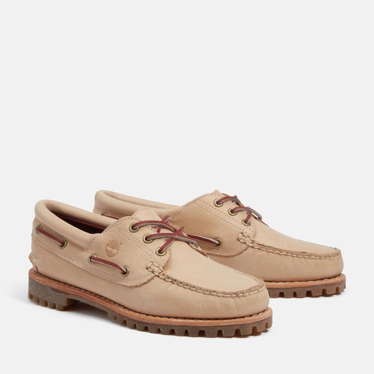 Buy Women's Noreen 3-Eye Lug in Medium Beige Full Grain - Online