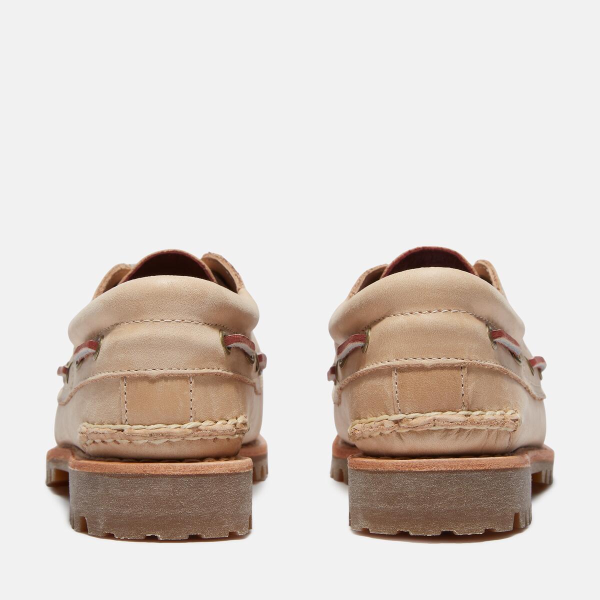 TIMBERLAND Women's Noreen 3-Eye Lug Medium Beige Full Grain - Image 5