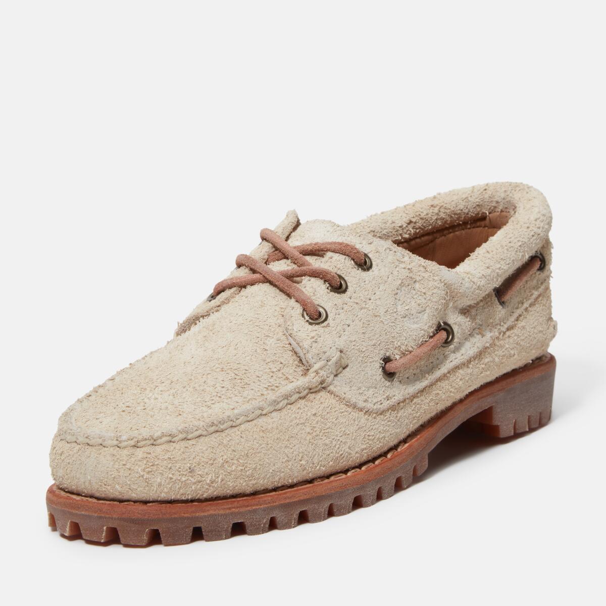 Buy Women's Noreen 3-Eye Lug in Natural Suede - Online at