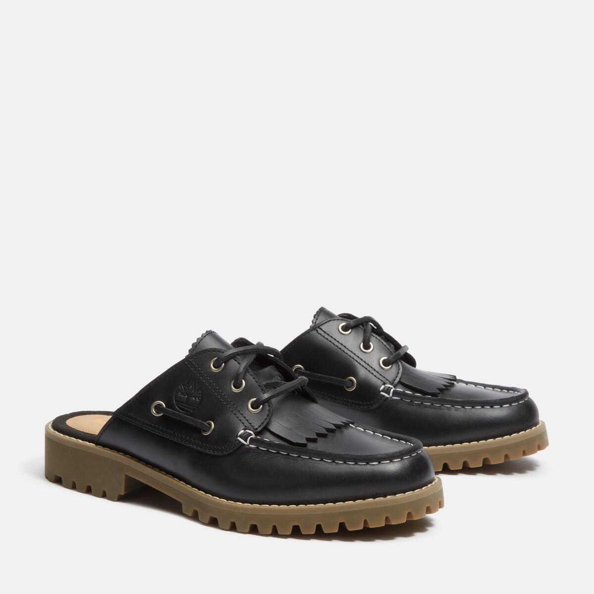 TIMBERLAND Women's Noreen Mule Black Full Grain - Image 2