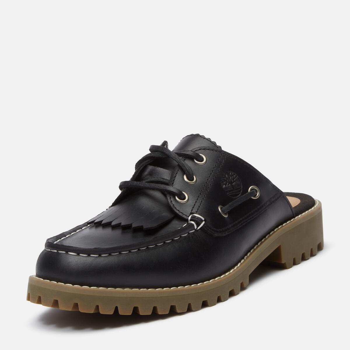 TIMBERLAND Women's Noreen Mule Black Full Grain - Image 9