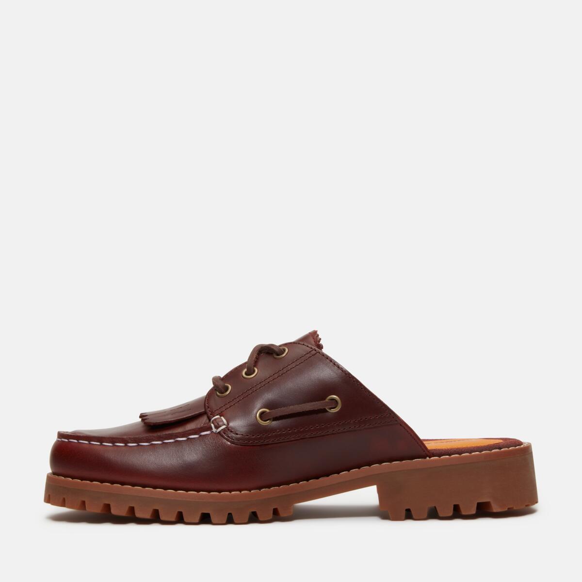 Buy Women's Noreen Mule in Burgundy Full Grain - Online at