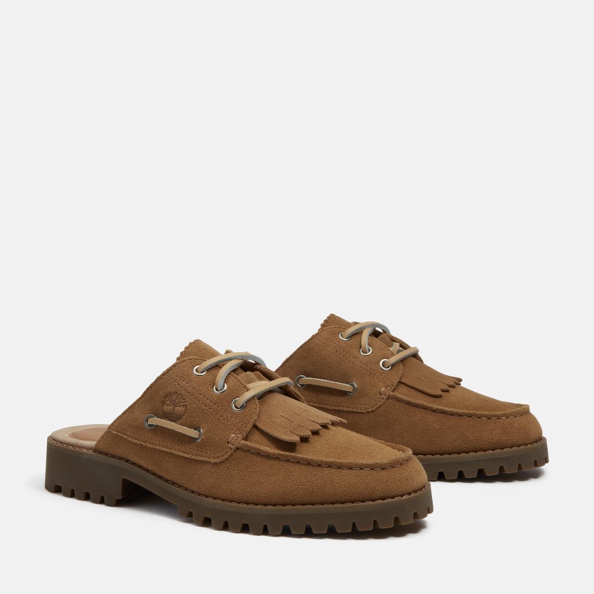 TIMBERLAND Women's Noreen Mule Medium Beige Suede - Image 2