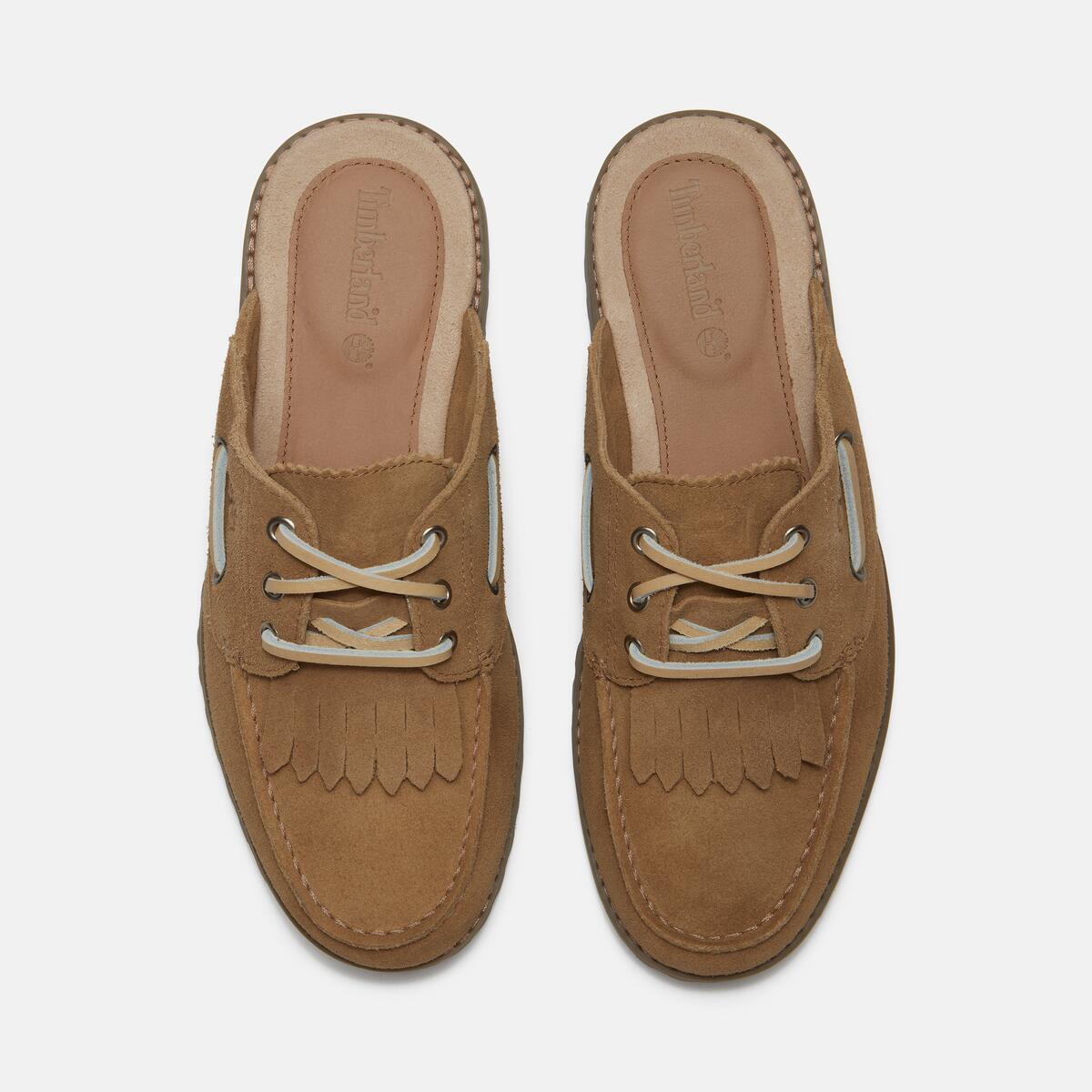 TIMBERLAND Women's Noreen Mule Medium Beige Suede - Image 3