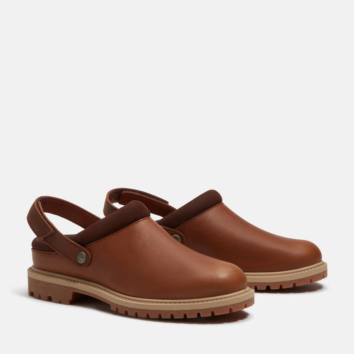 TIMBERLAND Women's Premium Clog Rust Full Grain - Image 2