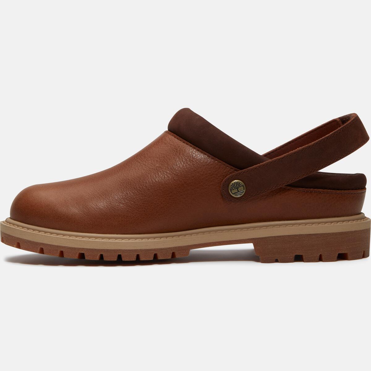 TIMBERLAND Women's Premium Clog Rust Full Grain - Image 6