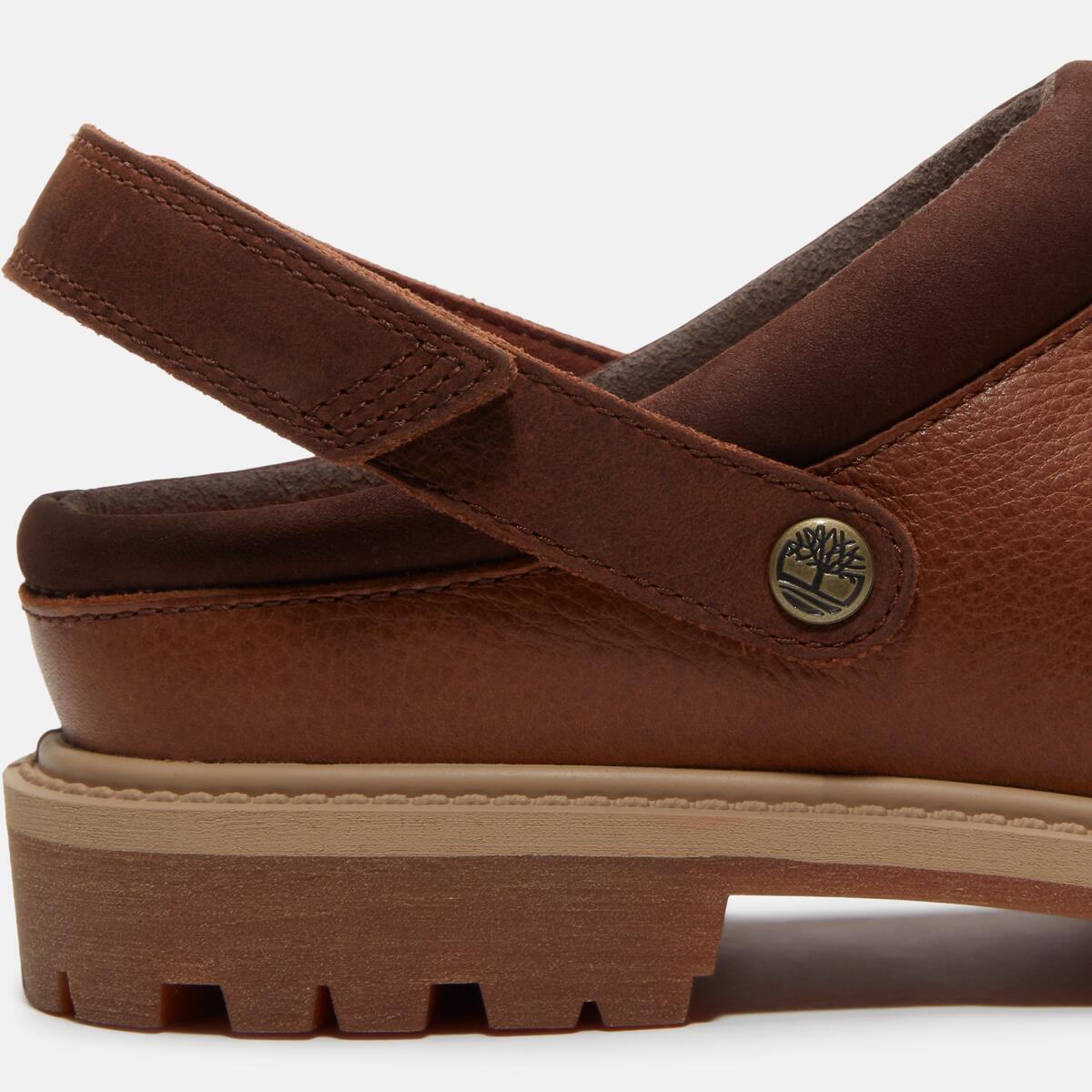 TIMBERLAND Women's Premium Clog Rust Full Grain - Image 7
