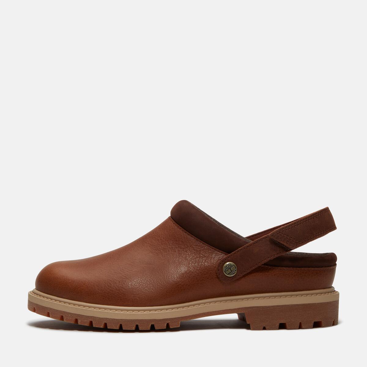 TIMBERLAND Women's Premium Clog Rust Full Grain - Image 8