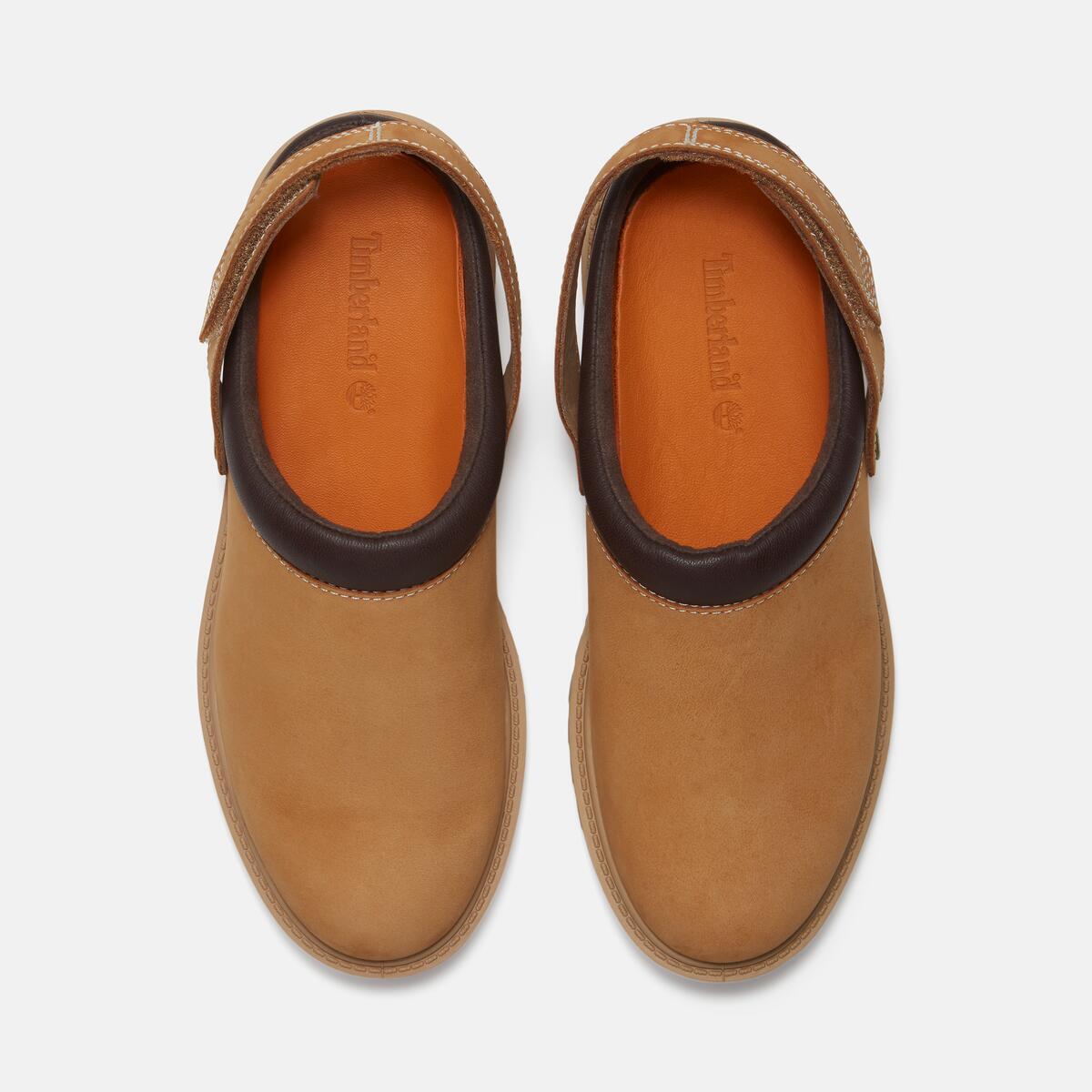 TIMBERLAND Women's Premium Clog Wheat Nubuck - Image 3