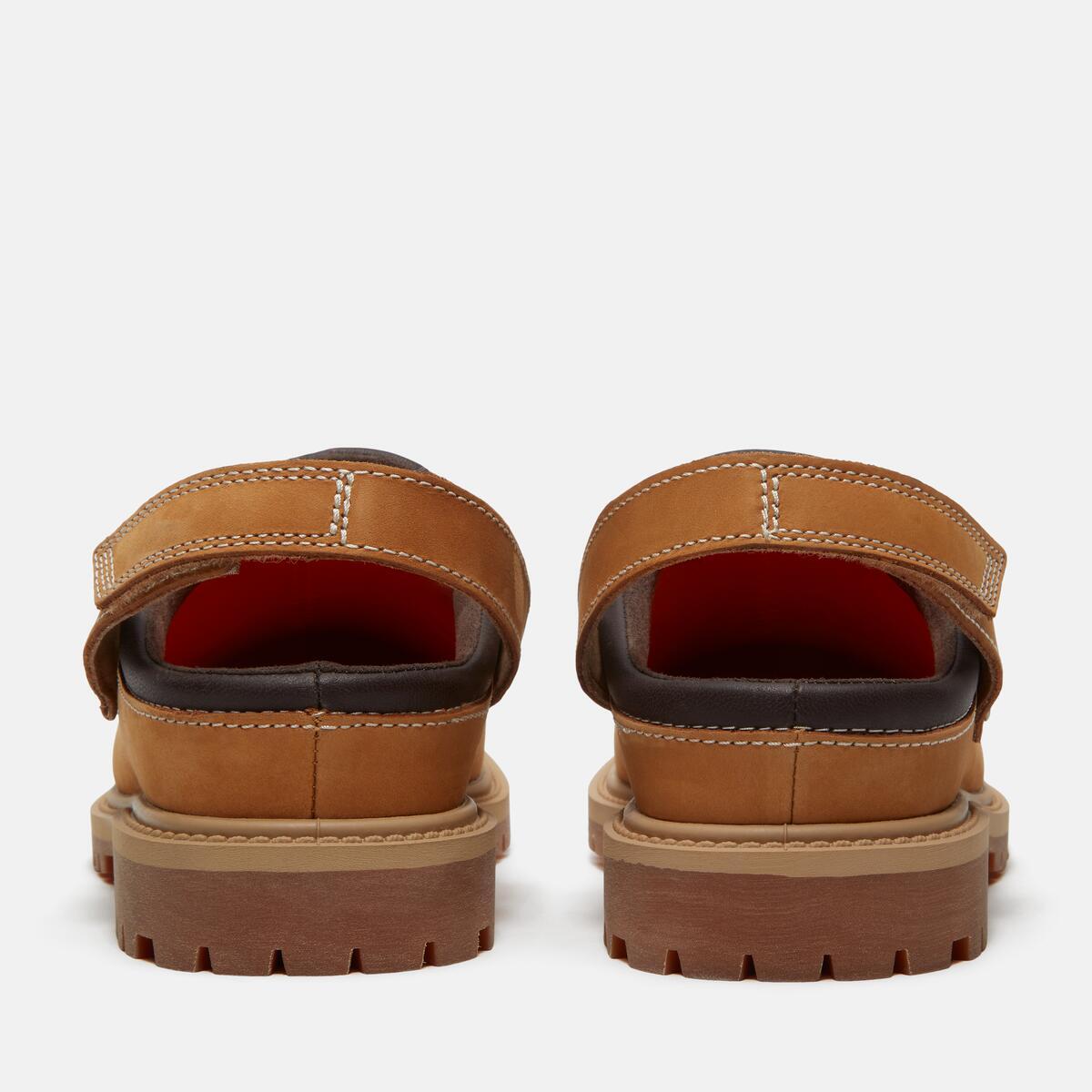 TIMBERLAND Women's Premium Clog Wheat Nubuck - Image 5