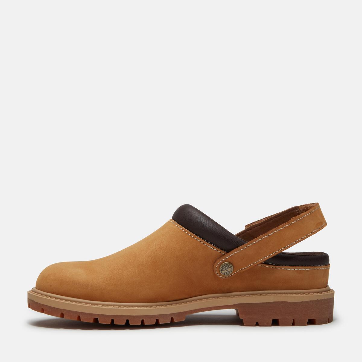 TIMBERLAND Women's Premium Clog Wheat Nubuck - Image 6